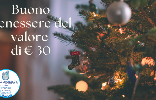 Buono Benessere del valore di € 30